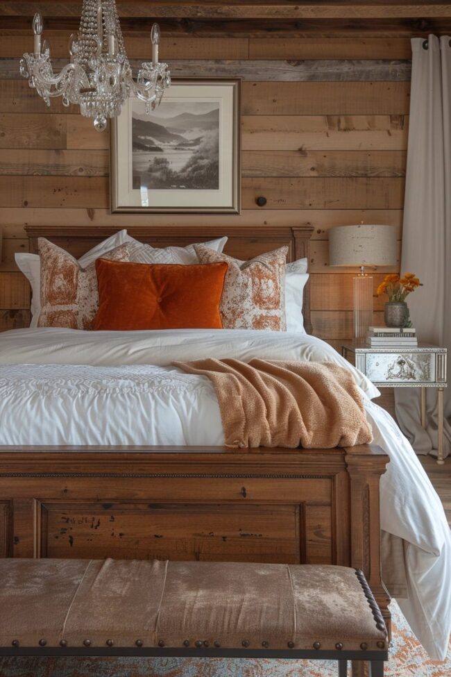Rustic Charm with Luxurious Accents