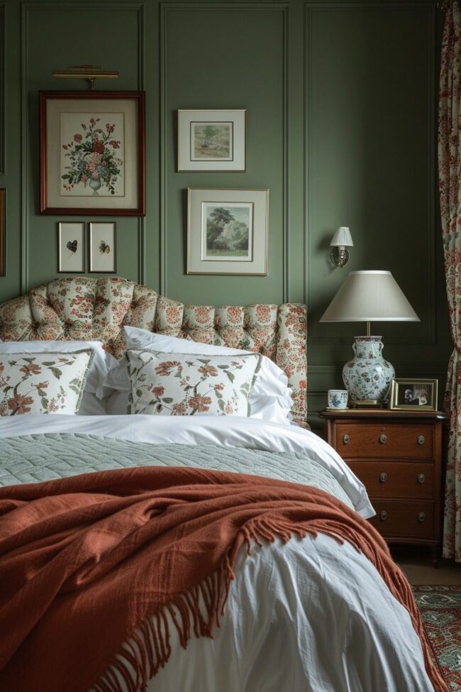 Timeless Green and Terracotta