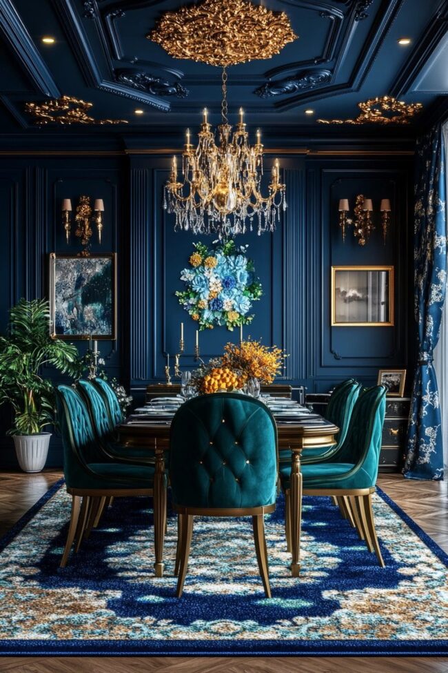 Timeless Vintage Dining Space