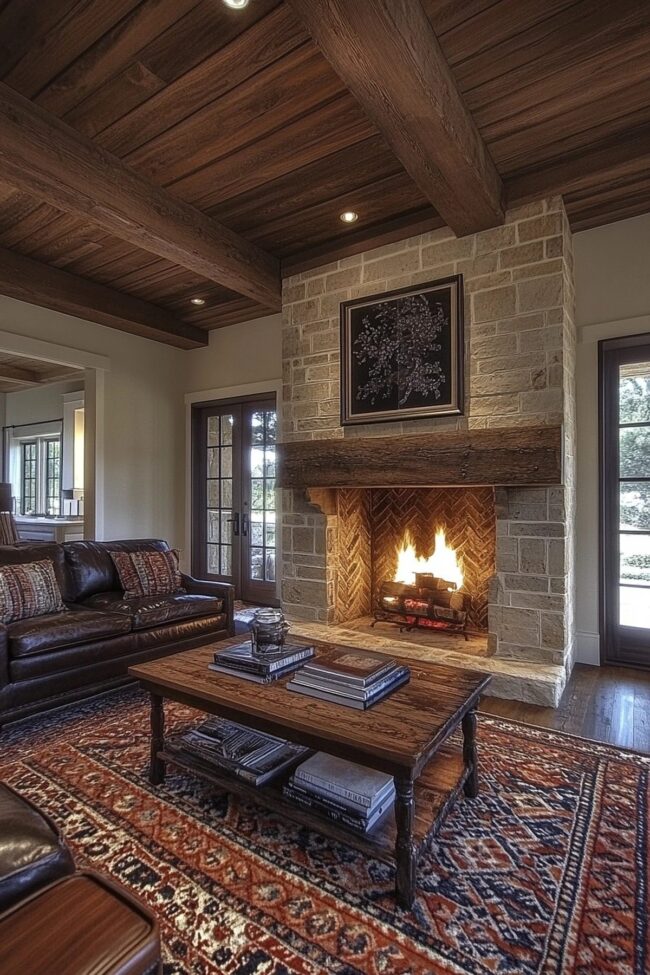 Modern Rustic Hearth