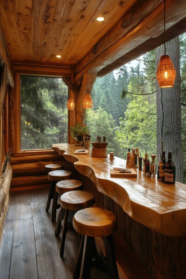 Rustic Cabin Dining Experience