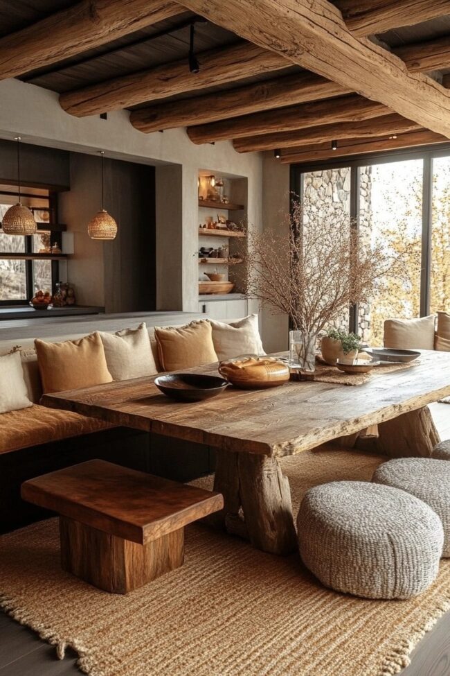 Scandinavian Rustic Dining