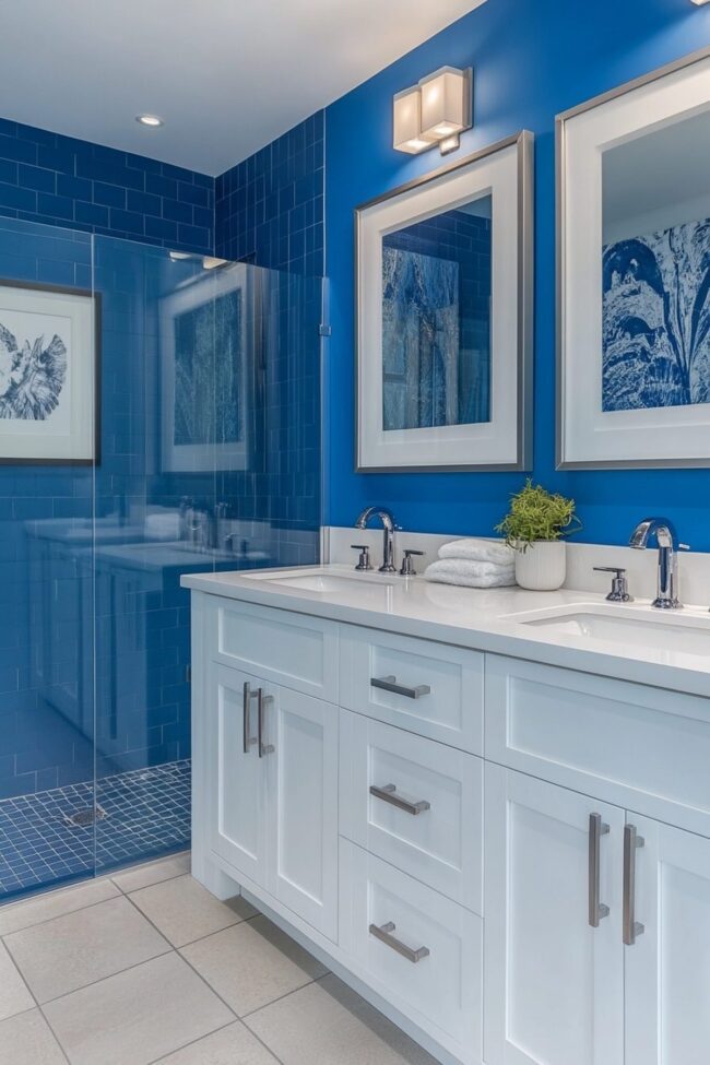 Electric Blue Elegance