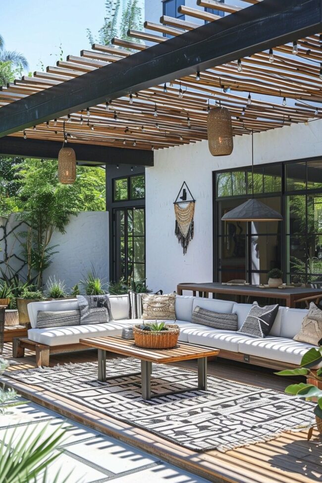 Eclectic Scandinavian Patios