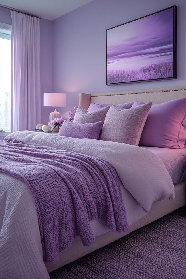 Twilight Hues Bedroom