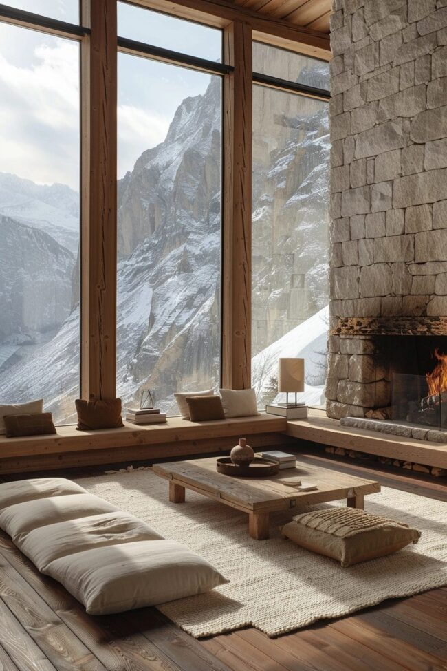 Serene Mountain Meditation Hub
