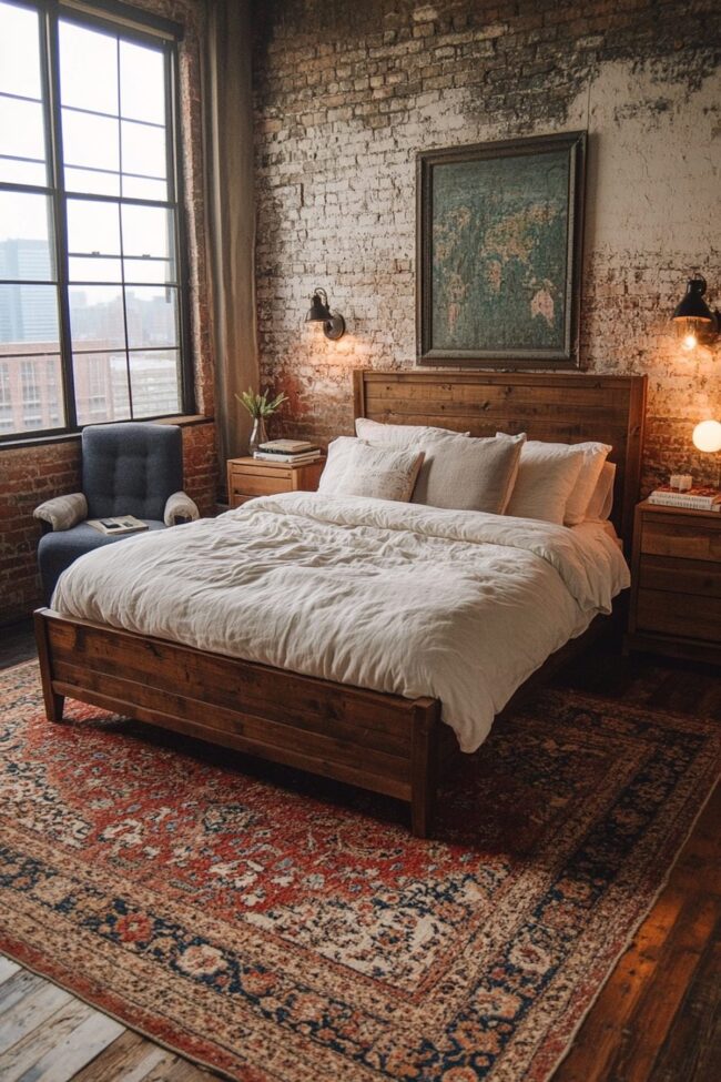 Charming Rustic Industrial Home Design