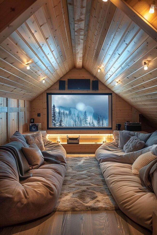 Mini Attic Cinema Escape