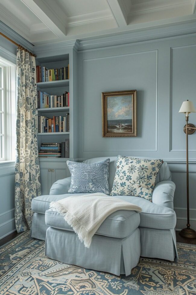 Serene Powder Blue Retreats