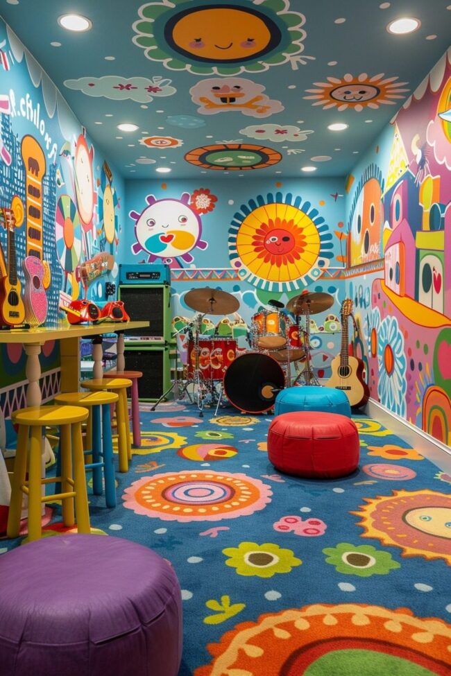 Vibrant Performer Play Space