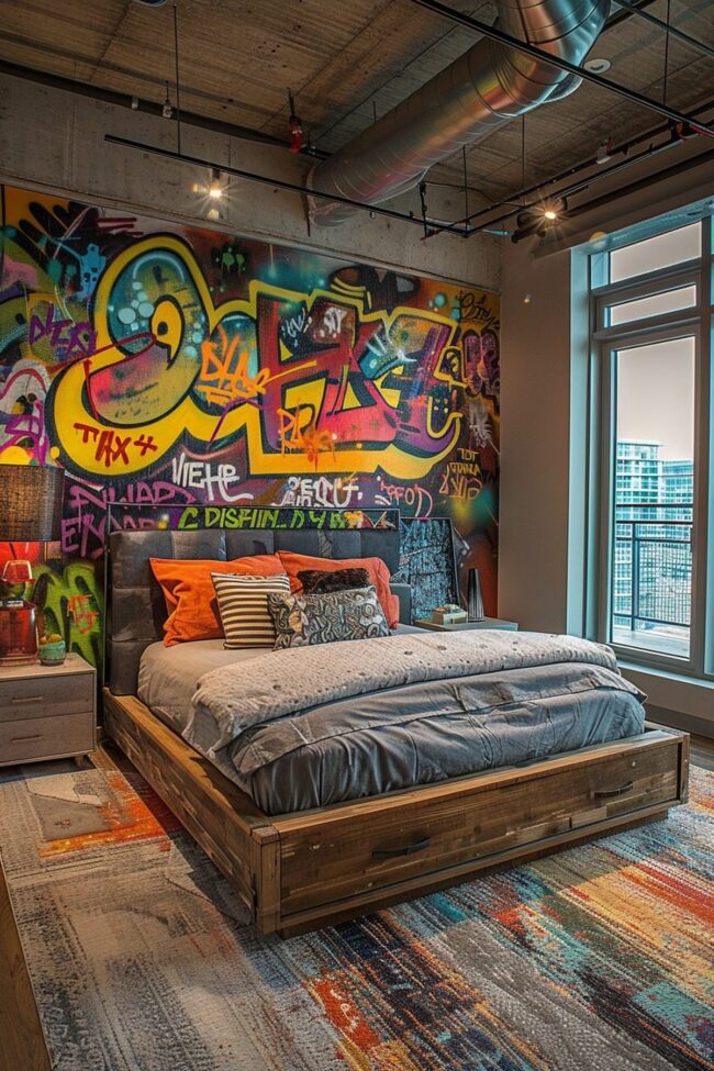 Graffiti-Inspired Urban Retreat