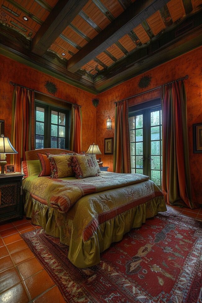 Terracotta Elegance with Green