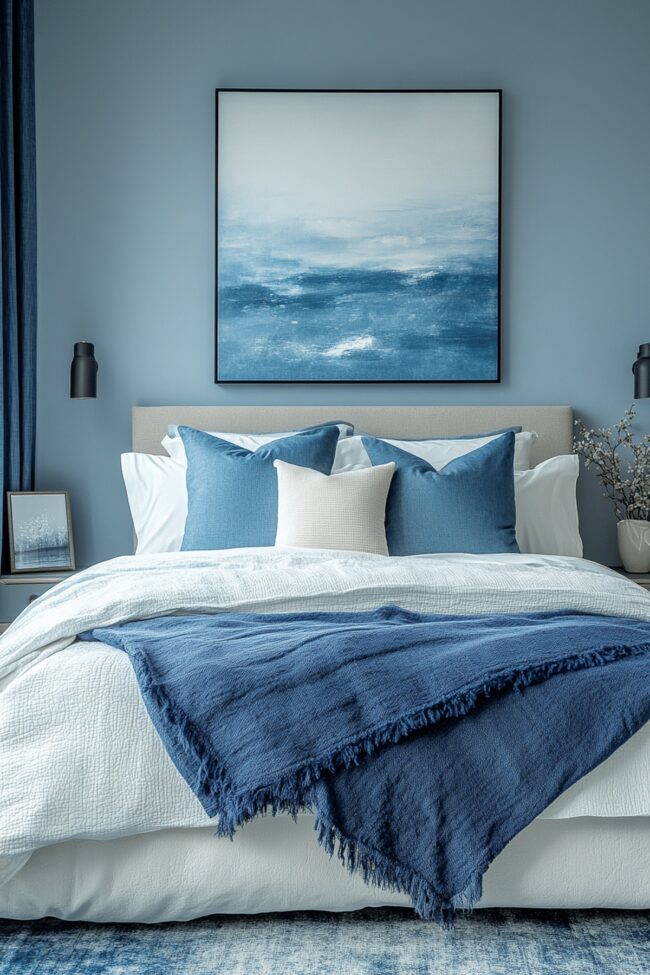 Calm Blue Tranquility Oasis