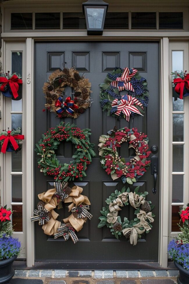 Festive Wreath Ideas for Independence Day