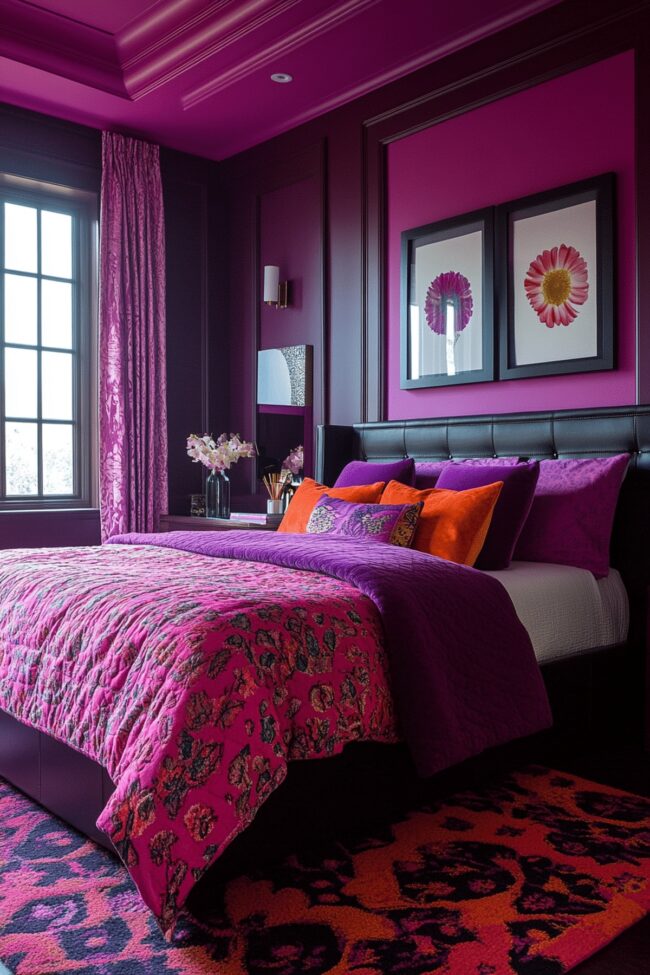 Wild Berry Bliss Bedroom