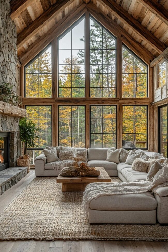 Inviting Retreat in a Cabin