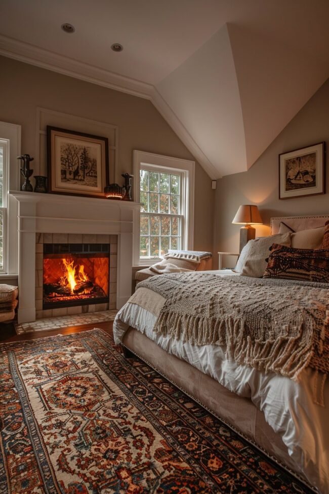 Fireside Romance Nook