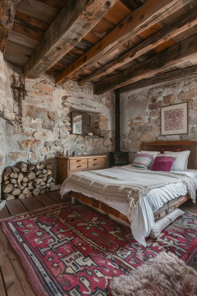 Authentic Exposed Beam Interior Styles