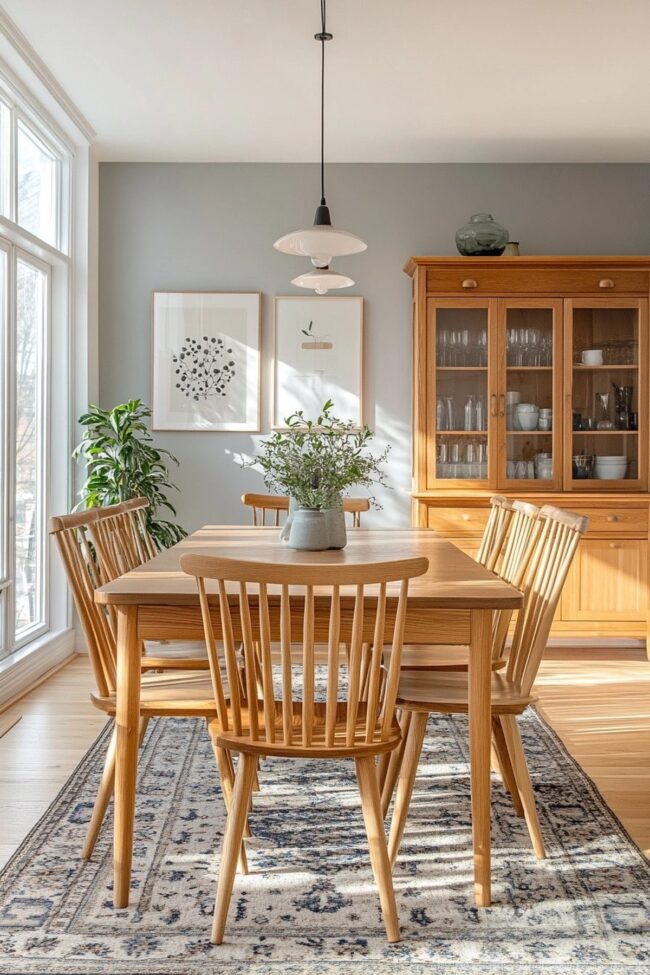Scandinavian Family Dining Space