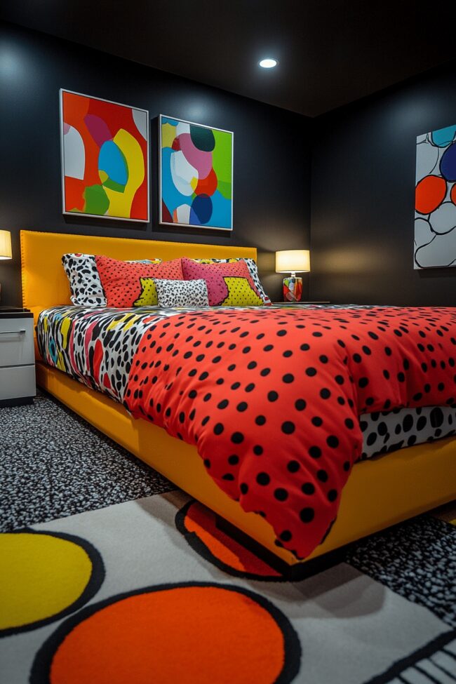 Mod 60s Urban Bedroom