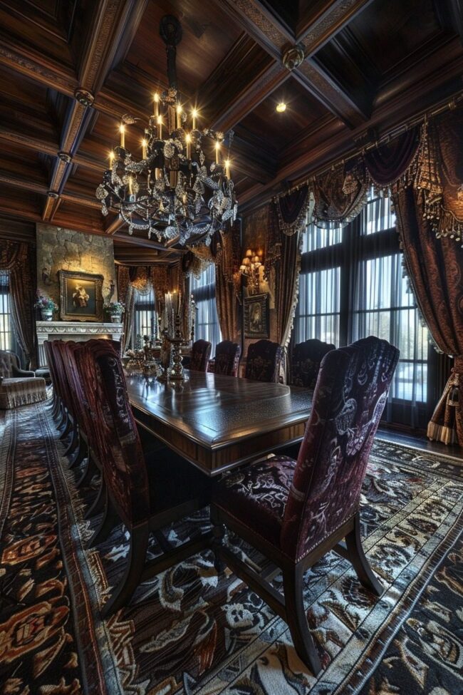 Opulent Velvet Drapery