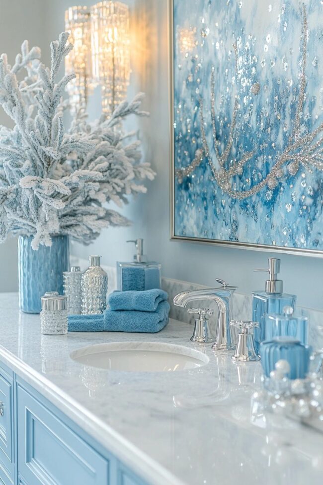 Serene Ice Elegance