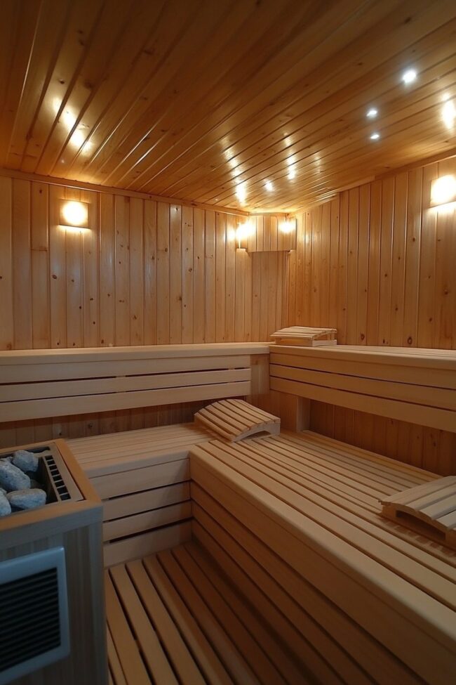 Sleek Sauna Serenity