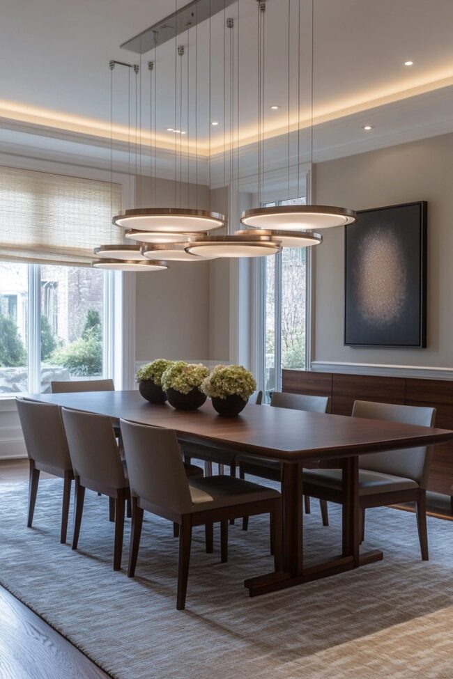 Modern Minimalist Dining Experience