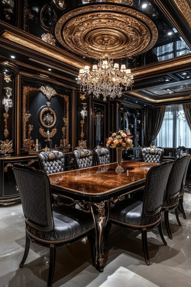 Popular Art Deco Color Schemes for Dining Room