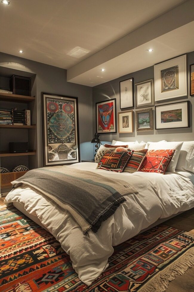 Gallery-Style Bedroom Retreat