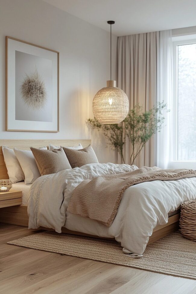 Scandinavian Fresh Bedroom