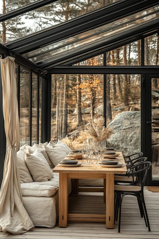 Scandinavian Dining Oasis