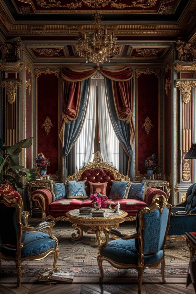 Opulent Rococo Aesthetics