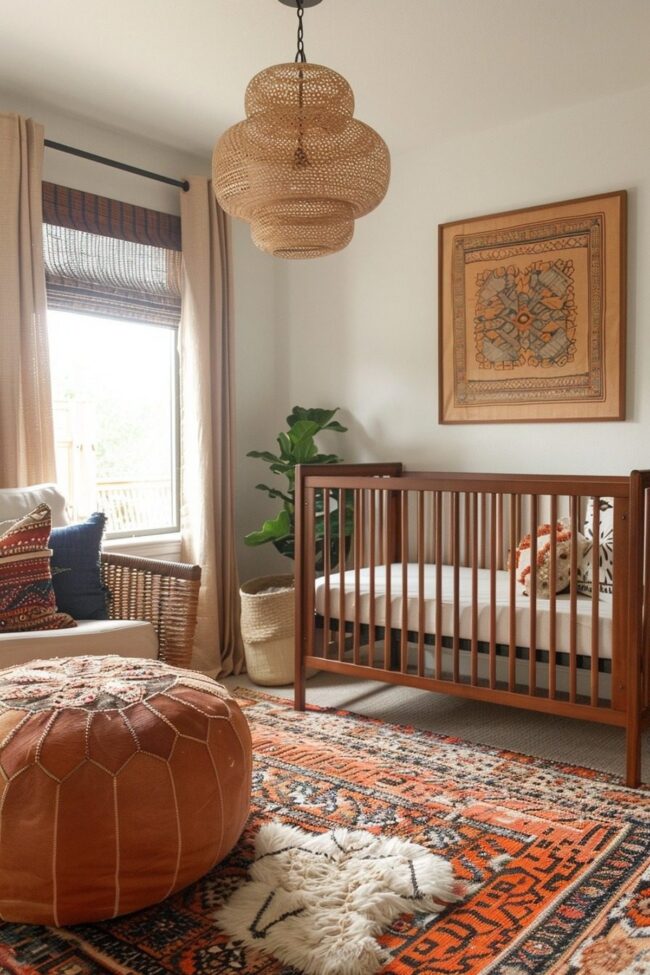 Unique Bohemian Nursery Inspiration