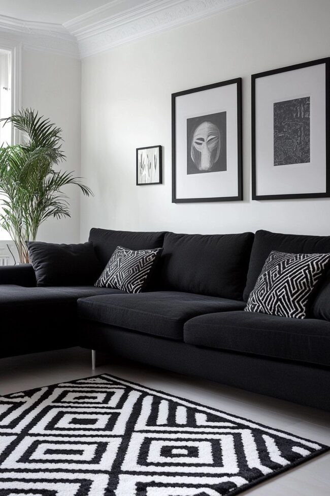 Charming Black and White Designs