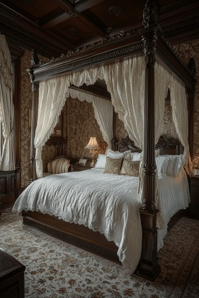 Victorian Revival Bedroom