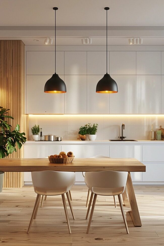 Nordic-Inspired Simple Kitchen Design