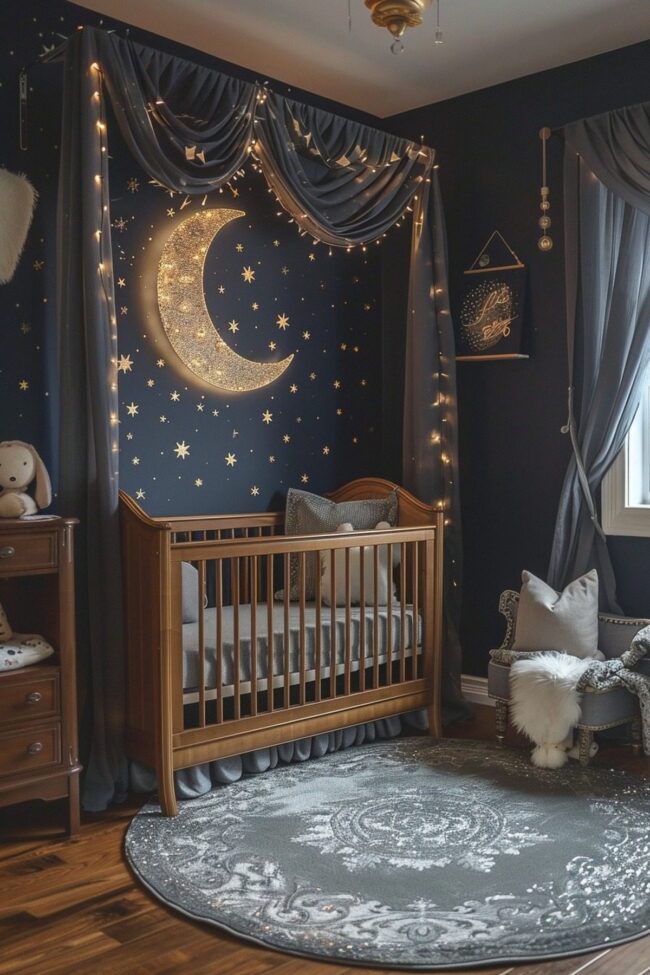 Enchanting Nighttime Lunar Wonders