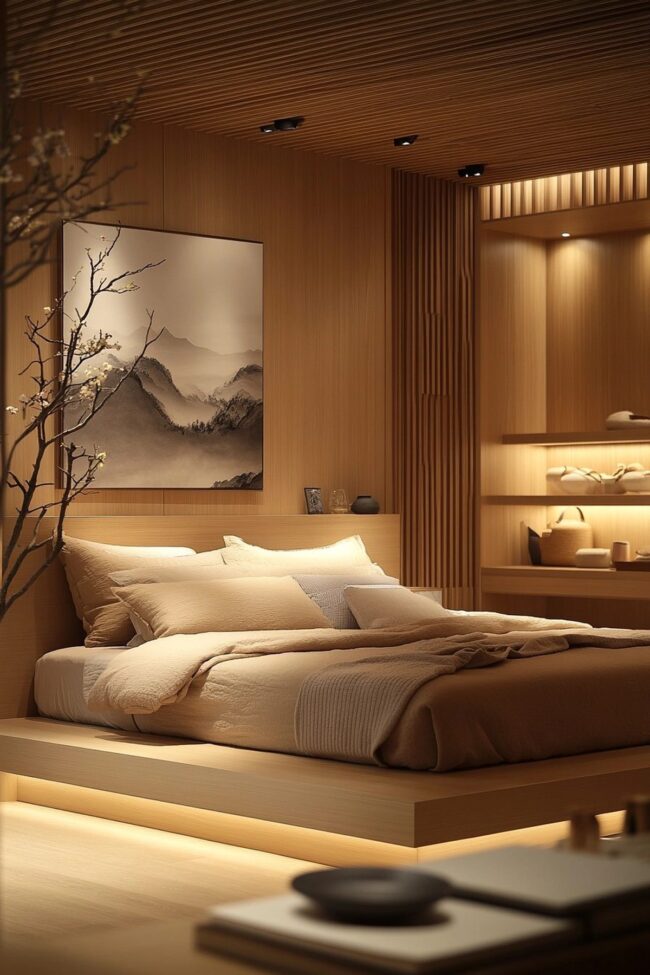 Meditative Calm Bedroom