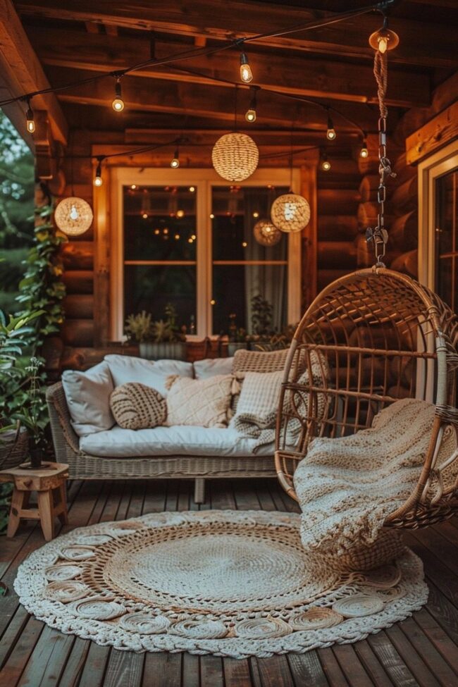 Scandinavian Boho Outdoor Vibes