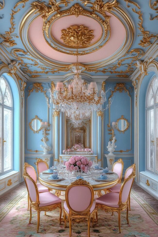 Rococo Inspired Dining Experiences