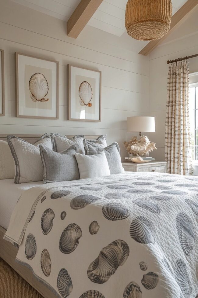 Seashell-Inspired Rustic Charm