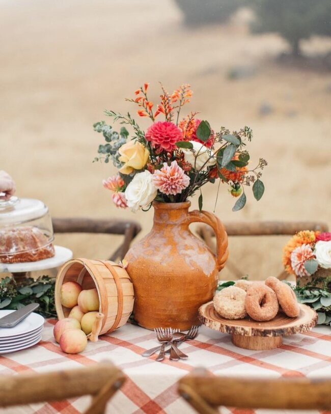 Ideal Natural Elements in a Fall Table Setting