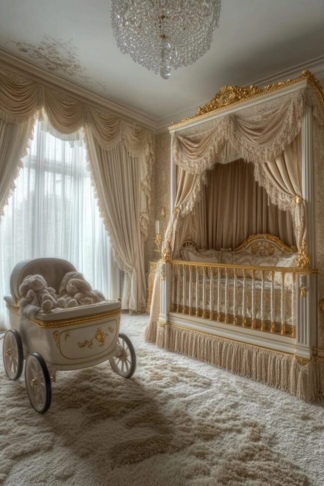Opulent Playroom Design