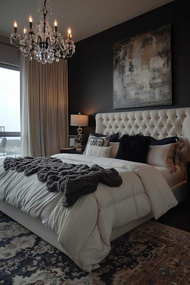 Glamorous Bedroom Illumination
