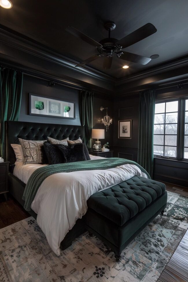Luxe Velvet Dream Bedroom
