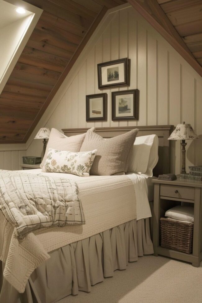 Cozy Under-the-Rafters Bedroom