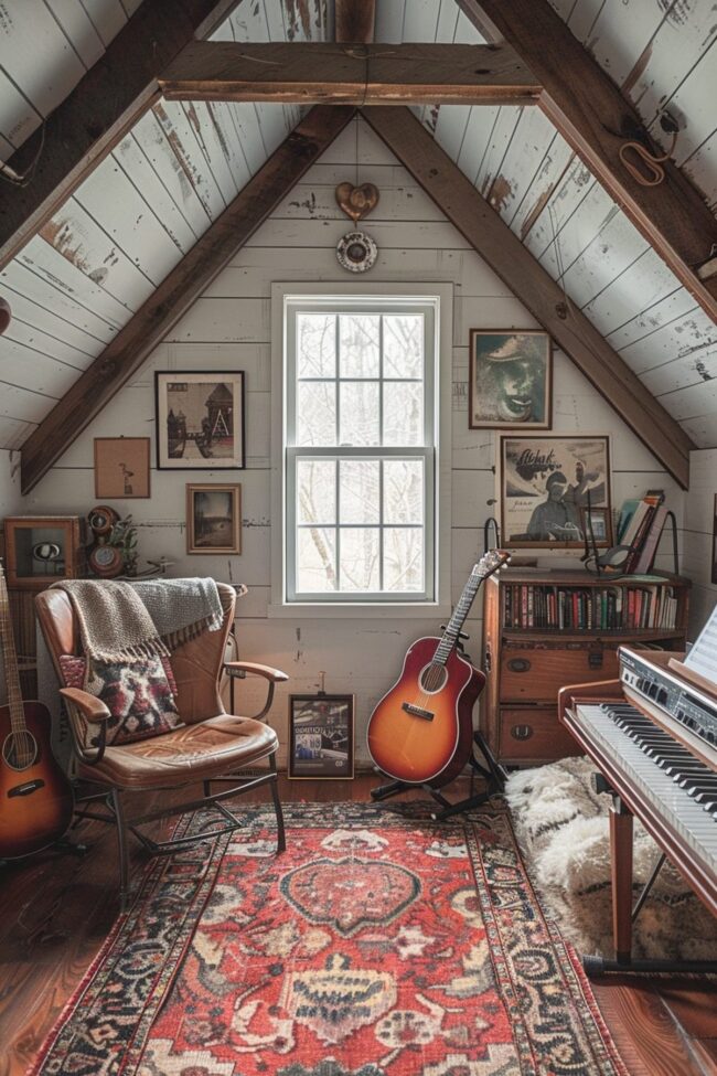 Inspiring Attic Music Studio