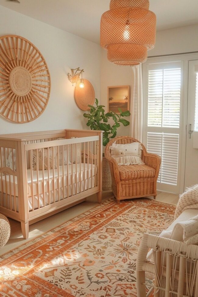 Desert-Inspired Nursery with Boho Charm