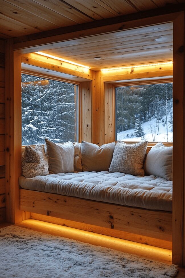 Heated Hallway Bench Retreat
